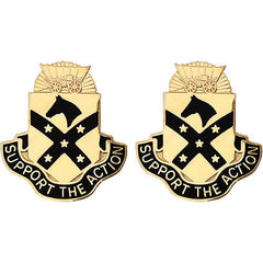 15th Sustainment Brigade Unit Crest (Support the Action) Army Unit Crests