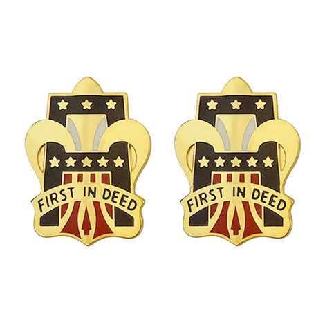 1st Army Unit Crest (First in Deed) Army Unit Crests