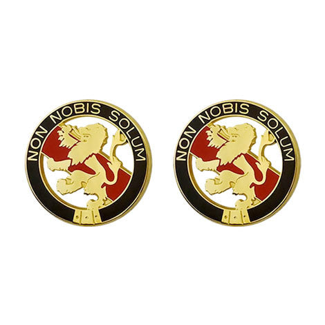 1st Maintenance Company Unit Crest (Non Nobis Solum) Army Unit Crests