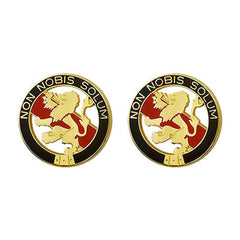 1st Maintenance Company Unit Crest (Non Nobis Solum) Army Unit Crests