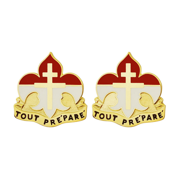 2nd Army Unit Crest (Tout Prepare) Army Unit Crests