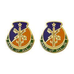 334th Engineer Battalion Unit Crest (Ante Up All In) Army Unit Crests