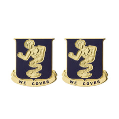 3rd Chemical Brigade Unit Crest (We Cover) Army Unit Crests