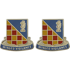 3rd Military Intelligence Battalion Unit Crest (Winged Vigilance) Army Unit Crests