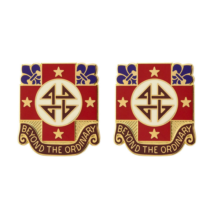 4th Evacuation Hospital Unit Crest (Beyond the Ordinary) Army Unit Crests