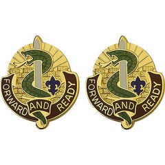 4th Medical Brigade Unit Crest (Forward and Ready) Army Unit Crests