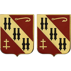 5th ADA (Air Defense Artillery) Unit Crest (No Motto) Army Unit Crests