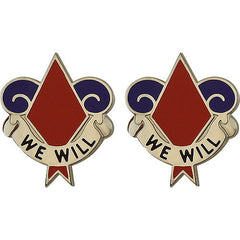 5th Infantry Division Unit Crest (We Will) Army Unit Crests