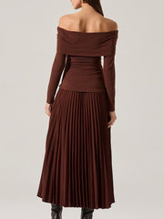 Tanaia Mixed Media Dress