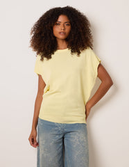 Short Sleeve Texture Knit Top