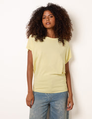 Short Sleeve Texture Knit Top