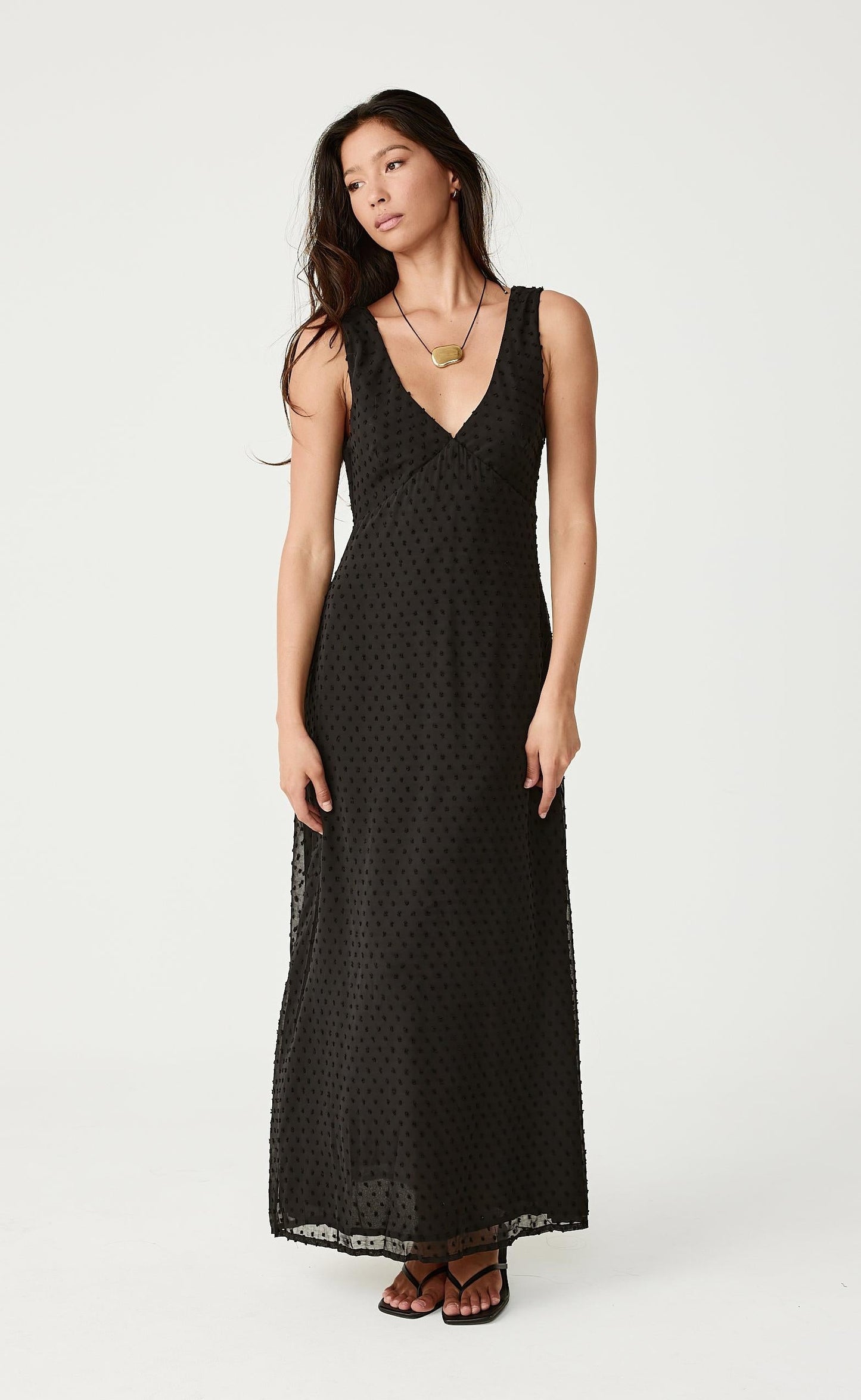 Emery Maxi Dress (Black)