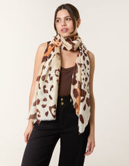 Leopard Print Scarf