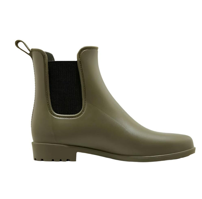A New Day Olive Green Women's Rain Ankle Boots