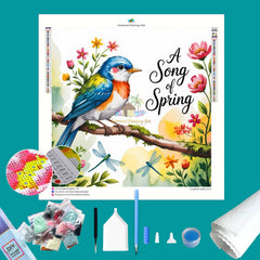 A Song of Spring Diamond Painting