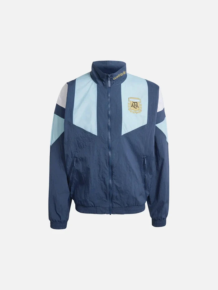 ADIDAS ORIGINALS AFA Argentina EQT Track Top - Crew Navy – Crew Navy, önden görünüm