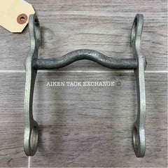 Aluminum Mullen Mouth Shank Bit 4.5"