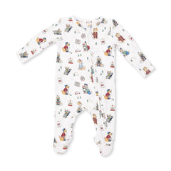 Angel Dear 2 Way Zipper Footie in Winter Sports Dogs