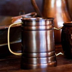 Antique Copper Tankard - The Preppy Bunny