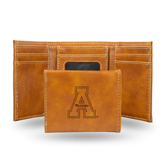 Appalachian Laser Engraved Trifold Wallet