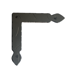 Arrow Corner Strap "L" Bracket - 8" Inch - Multiple Finishes Available - Sold Individually