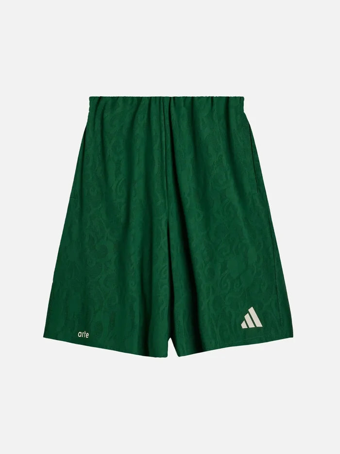 ADIDAS ORIGINALS Arte Antwerp x adidas Engineered Lace Shorts - Ama – yeşil, önden görünüm