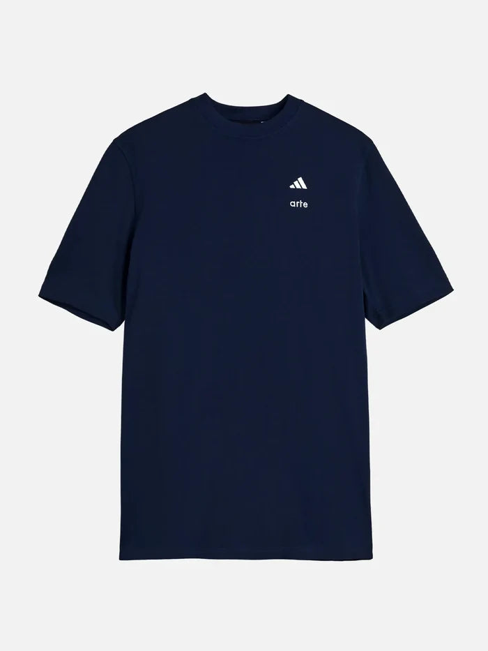 ADIDAS ORIGINALS Arte Antwerp x adidas T-Shirt – Collegiate Navy, önden görünüm