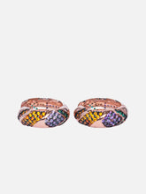 X STUDIO Aura Hoop Earrings - Rose Gold – Rose Gold, iki adet, önden görünüm