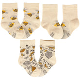 Baby Sock 3 pc set - Garden Bees