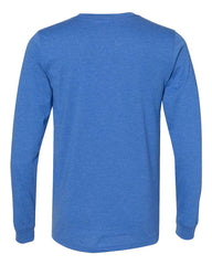 Bella+Canvas Heather CVC L/S Tee