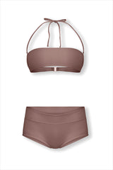 Belle Anna Clara Top Taupe