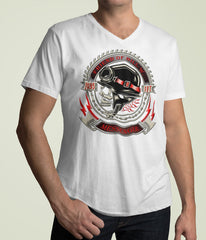 Bill W 1935 Messenger AA V-Neck Tee