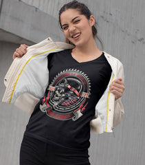 Bill W 1935 Messenger AA V-Neck Tee