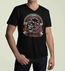 Bill W 1935 Messenger AA V-Neck Tee