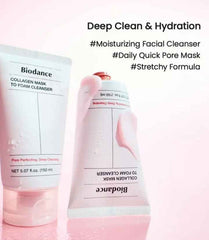 Biodance Collagen Mask to Foam Cleanser