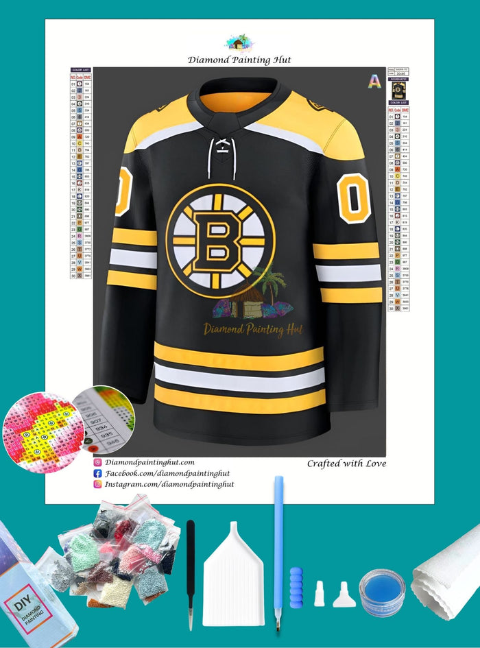 Boston NHL Jersey Diamond Painting