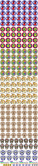 bs-UV DTF 3D Sticker Gang Sheet