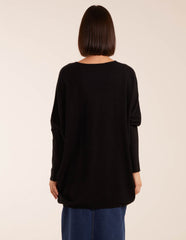 Plain V Neck Jumper