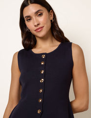 Set With Gold Button
