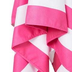 Cabana Stripe Phi Phi Pink Beach Towel - 2 sizes - The Preppy Bunny