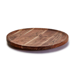 Charcuterie Board Lazy Susan with Hand-Etched Border - The Preppy Bunny