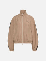 ADIDAS ORIGINALS Checks Track Top - Crystal Linen – Crystal Linen, önden görünüm
