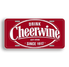 Cheerwine - License Plate