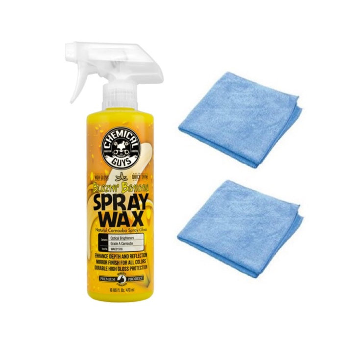Chemical Guys Blazin' Banana Natural Carnauba Spray Wax - Detailing Connect