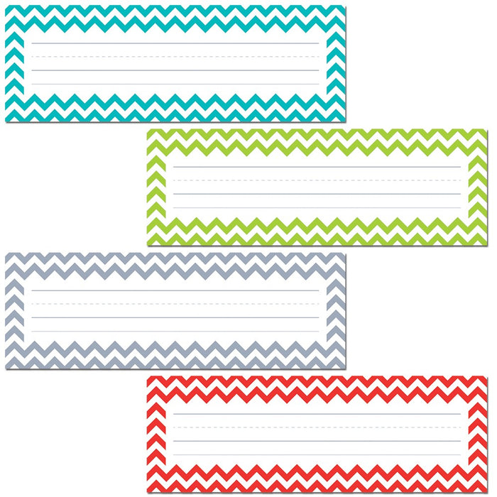 Chevron Solids Name Plates