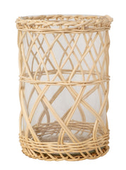 Chunky Wicker Hurricane by The Enchanted Home