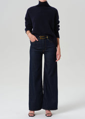Citizens of Humanity Lyra Long Wide Leg Jean in Soft Rinse
