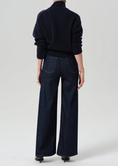 Citizens of Humanity Lyra Long Wide Leg Jean in Soft Rinse