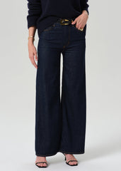 Citizens of Humanity Lyra Long Wide Leg Jean in Soft Rinse