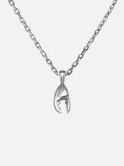 RAFTAF Crab Necklace - Silver - KOLYE